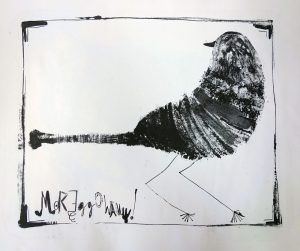 Emilia Waszak Litografia Moręgowany 42 Cm X 50 Cm