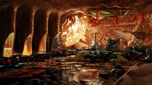 Royal Chambers 2023 Digital Print 21.5x12cm