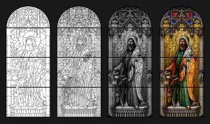 St.jozef 2014 Digital Print 286x113cm